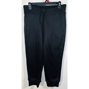 Champion Black Athletic Capri Jogger Pants Juniors Medium